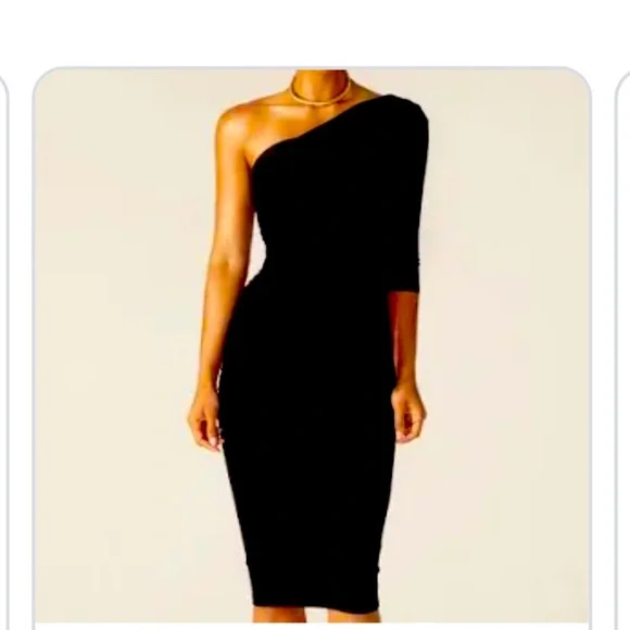 sachin and babi light blue dress Bridget Black Off The Shoulder Bubble Hem Mini Dress